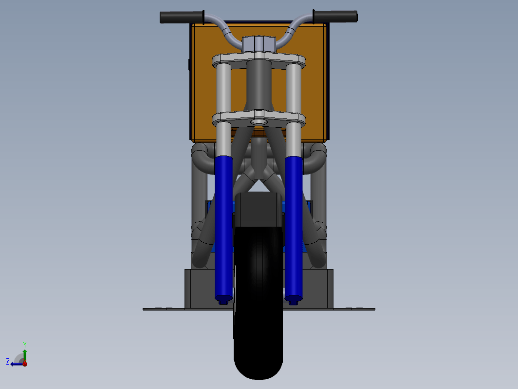 电动汽车3D模型