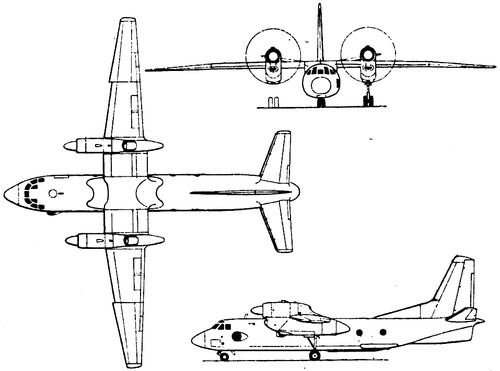 Antonov An-32飞机