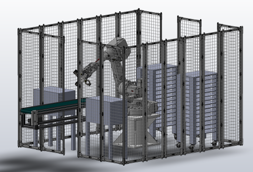 装配机器人单元 robotic cell缩略图