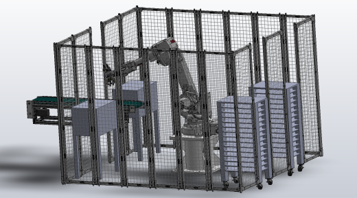 装配机器人单元 robotic cell缩略图