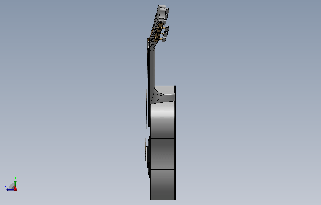 SOLIDWORKS模型下载--原声吉他