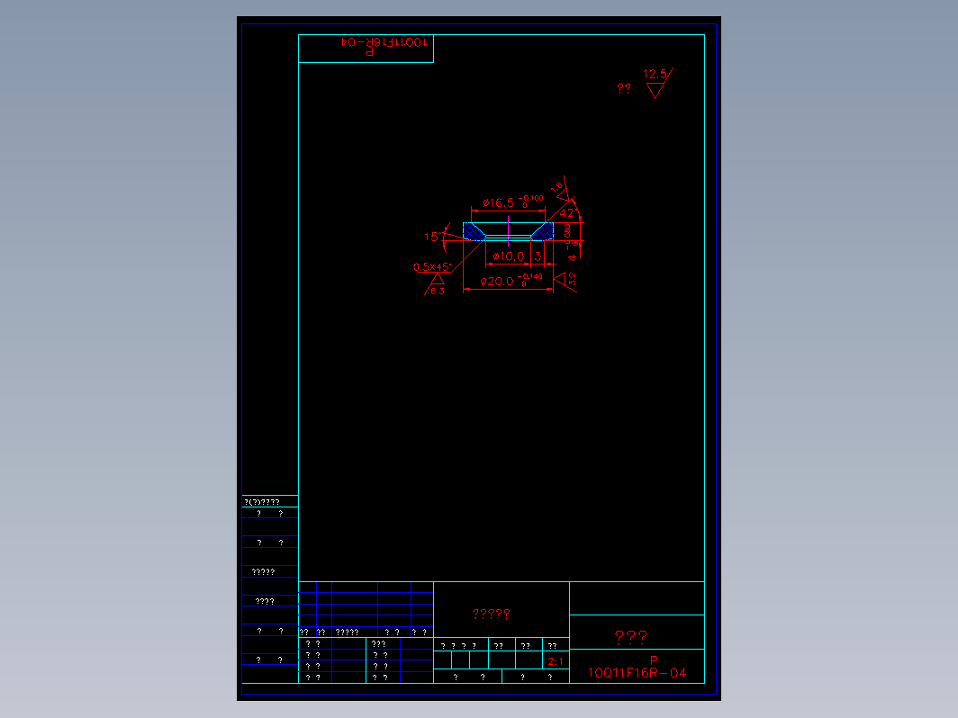 阀门 10q11f04