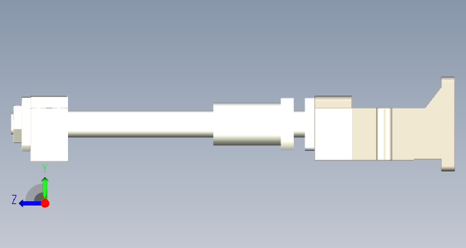 F0069-80伺服电机座(RBK80-20系列)+25直径丝杆3D装配图