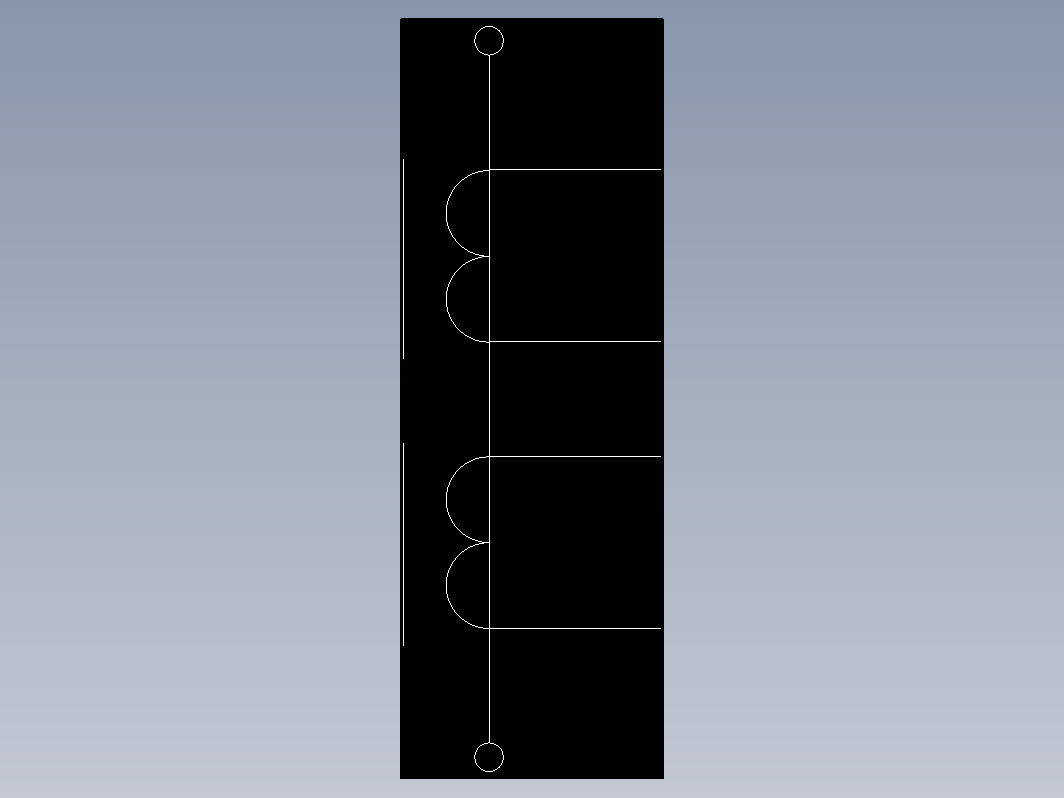 电气符号  脉冲变压器(gb4728_8_3D.3-2)