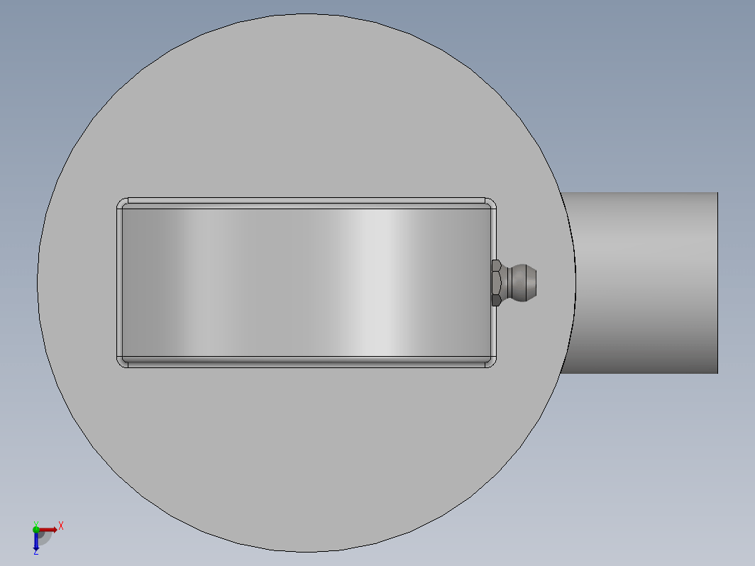 液压缸总成：行程1260mm