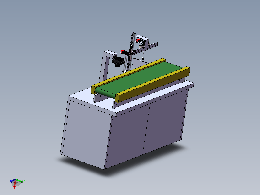 巡线机器人塔架机库结构设计三维SW2017带参+CAD+说明书