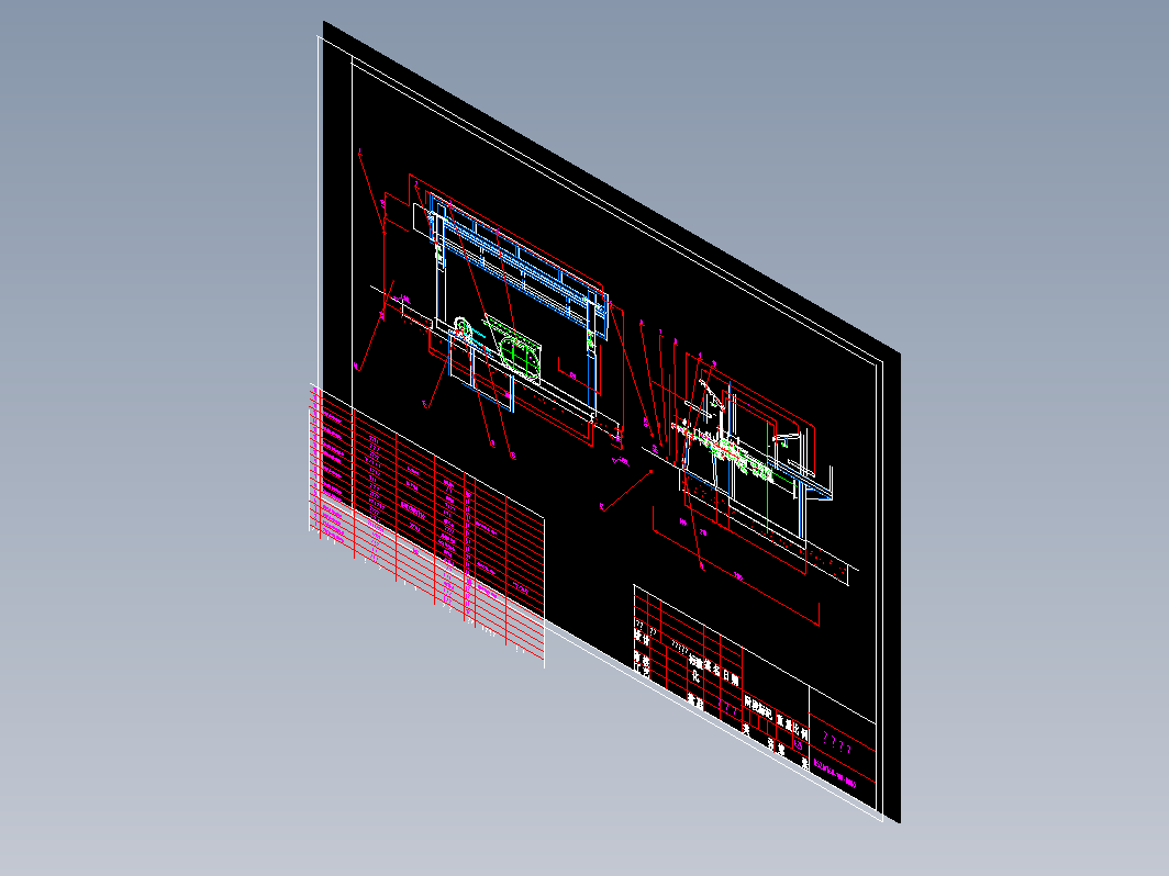 BSZW360-100振动筛装配图