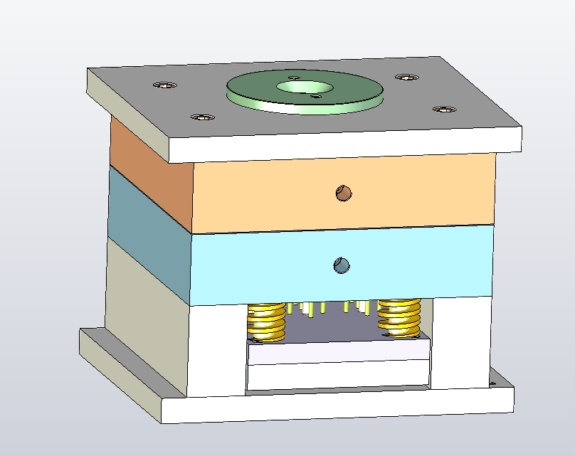 隐形眼镜盖子注塑模具设计含三维UG11.0无参+CAD+说明书