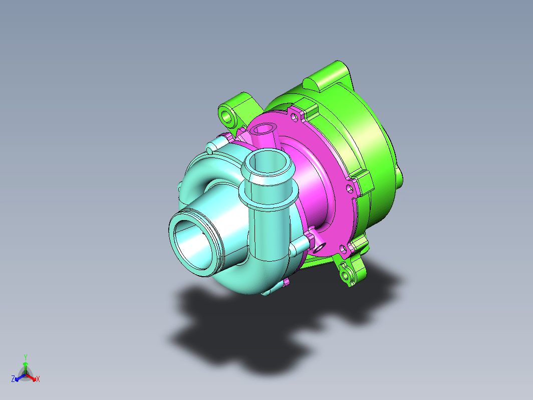 涡轮压缩机结构 turbo compresseur