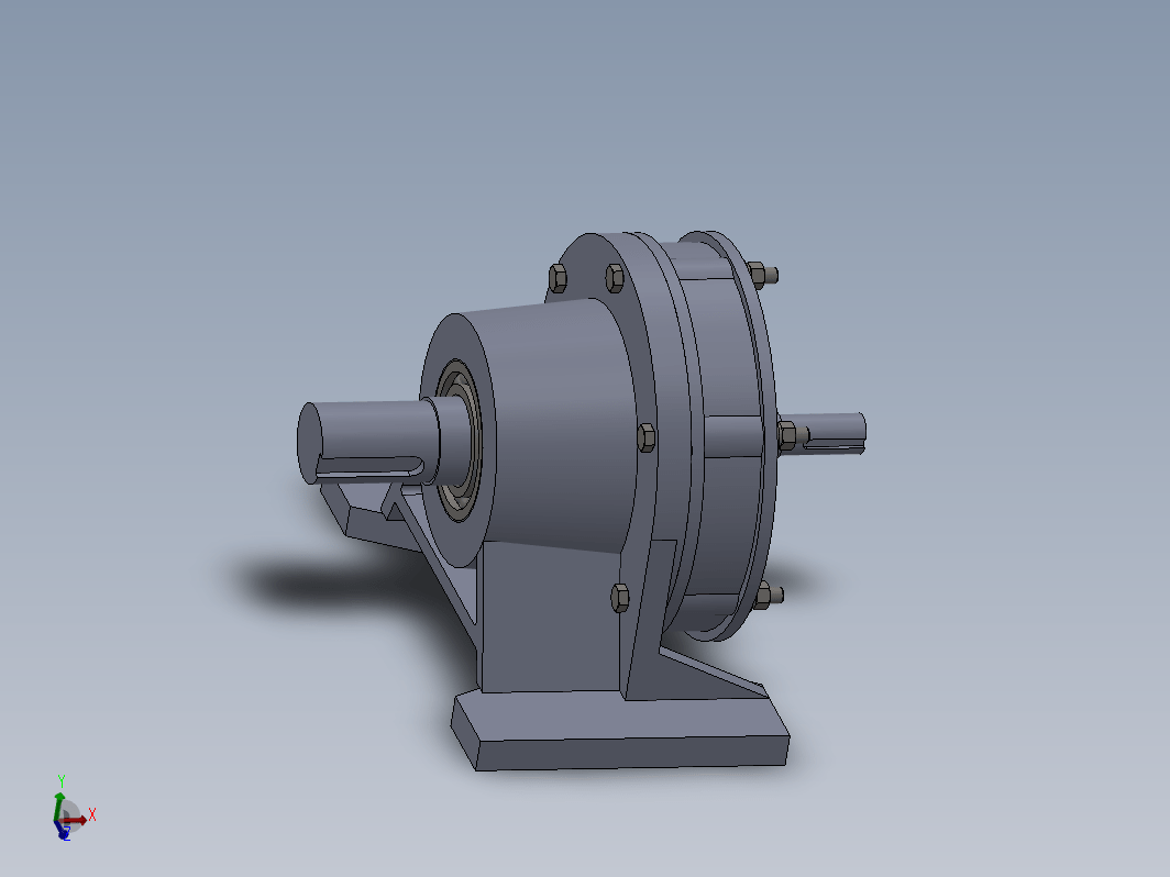 JX0028 基于SOLIDWORKS的摆线针轮减速器设计