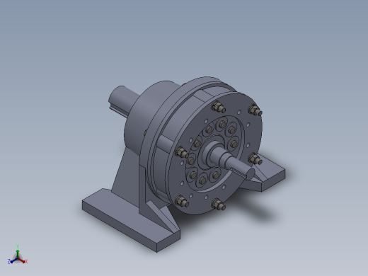 JX0028 基于SOLIDWORKS的摆线针轮减速器设计缩略图