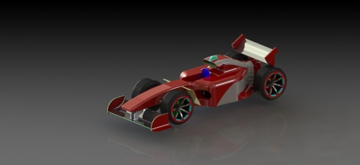 简易玩具F1赛车缩略图