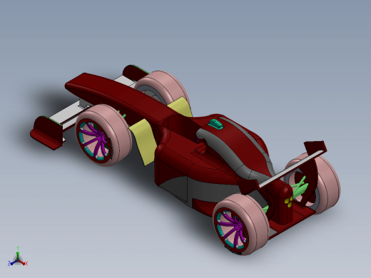 简易玩具F1赛车缩略图