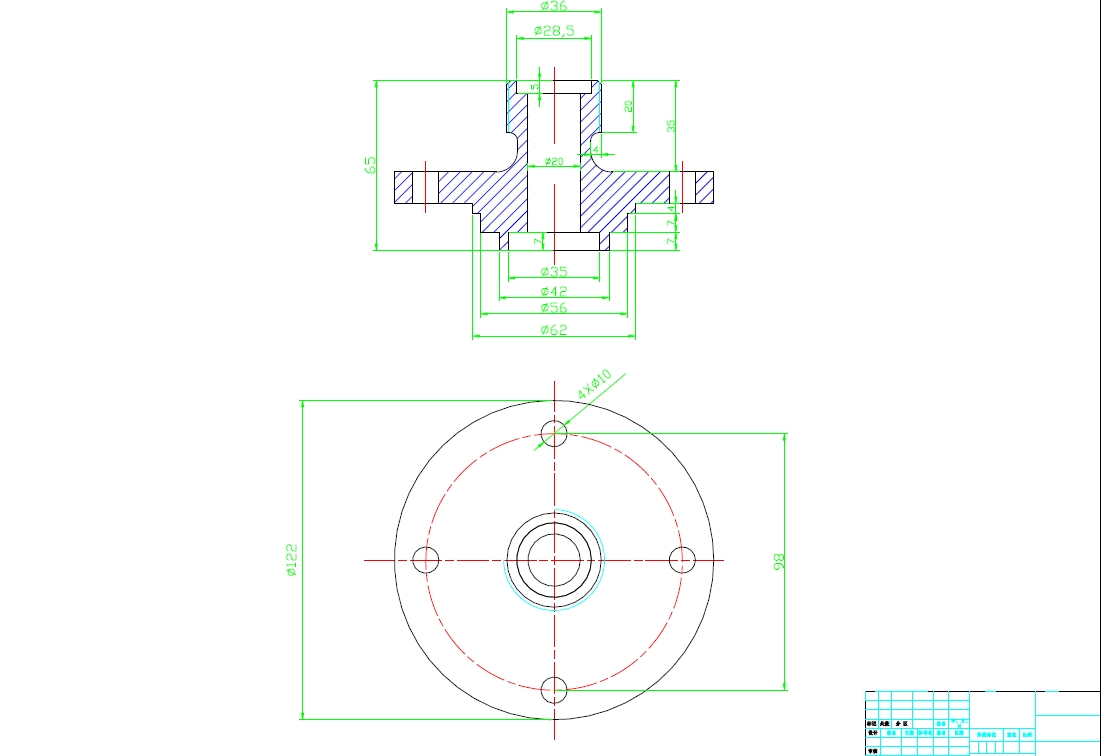 阀盖工艺及夹具的设计+CAD+说明书