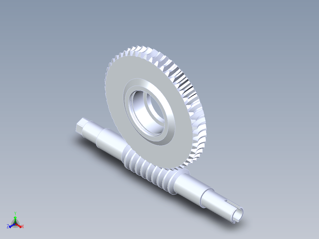 JX1587 铝合金蜗轮蜗杆二级减速机设计