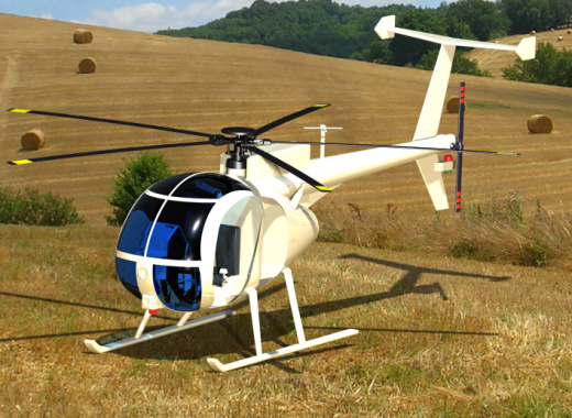 MH-6 小鸟式轻型直升机缩略图