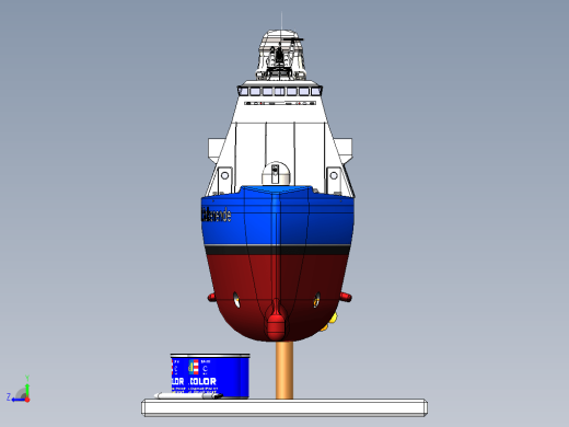Modelkit Kustwacht船舶模型航模缩略图