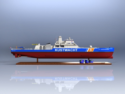 Modelkit Kustwacht船舶模型航模缩略图
