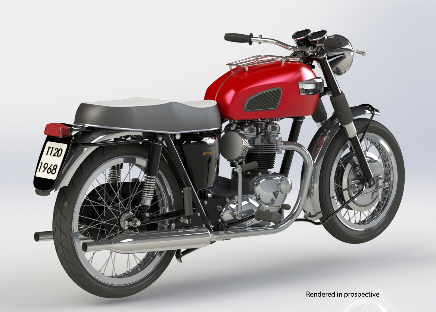 摩托车T120 1968