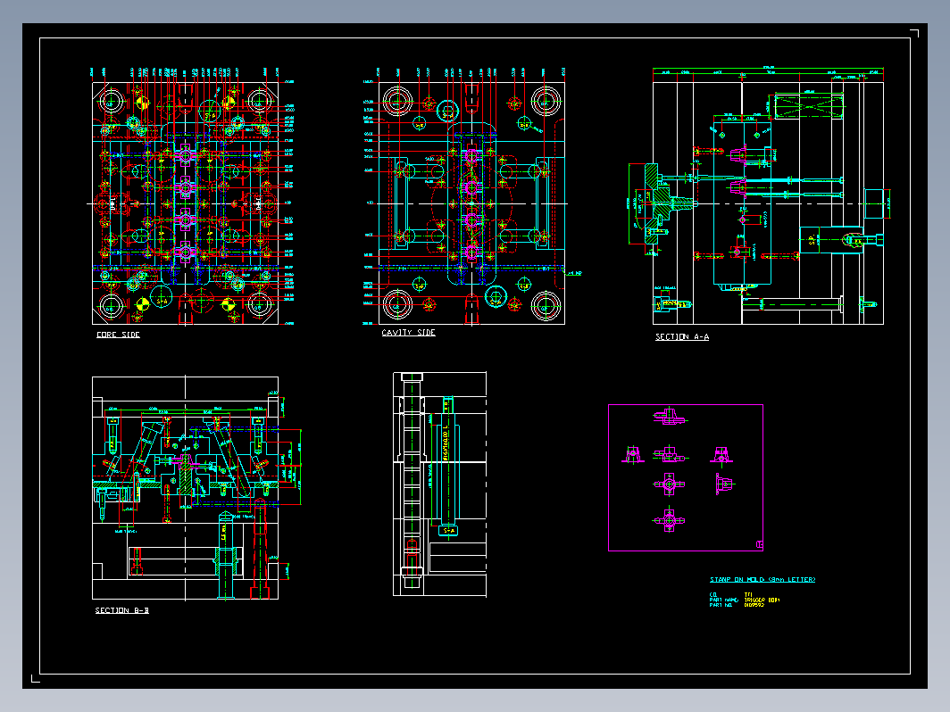 模具设计-DME行位