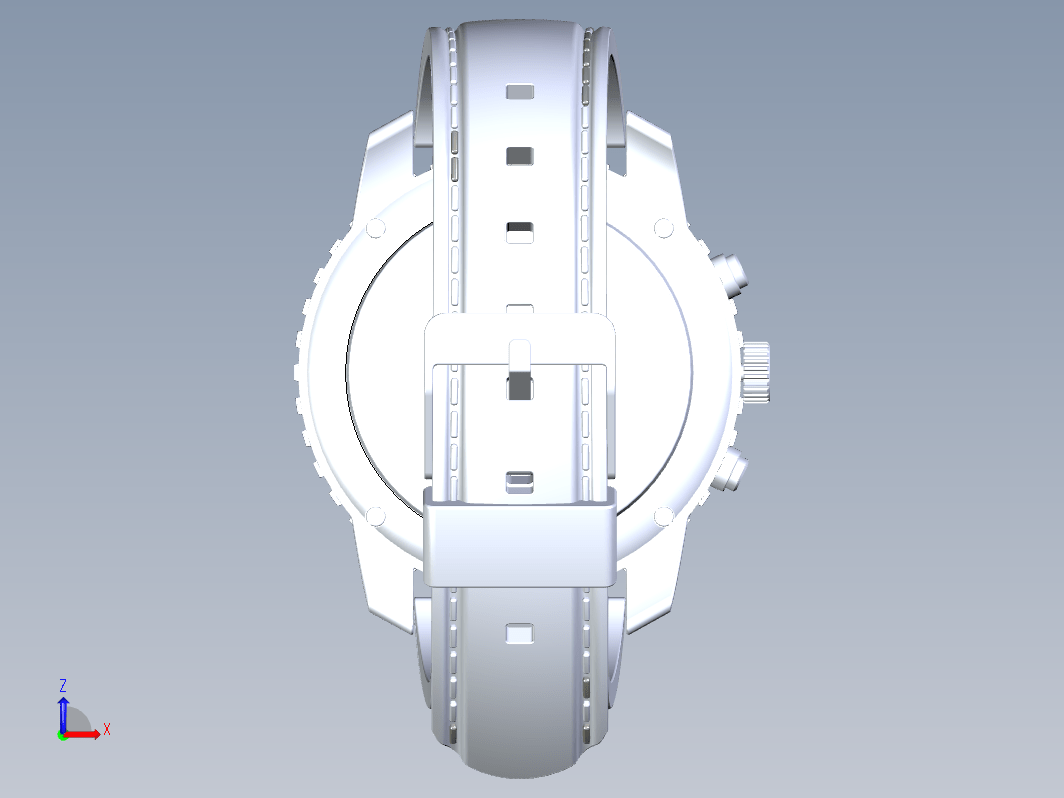 F0570-精细手表外观造型