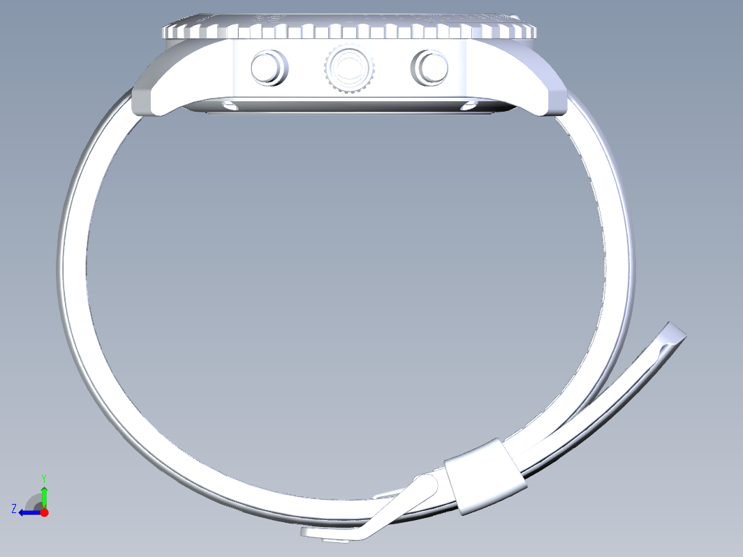 F0570-精细手表外观造型