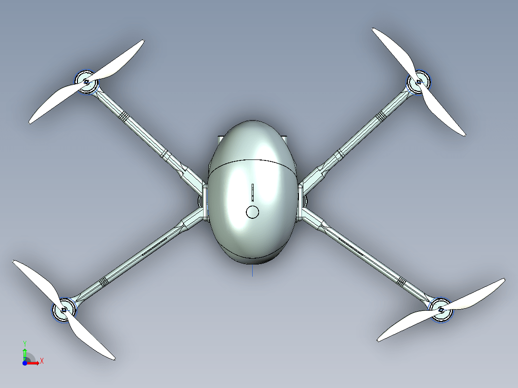 Egg蛋形四轴无人机