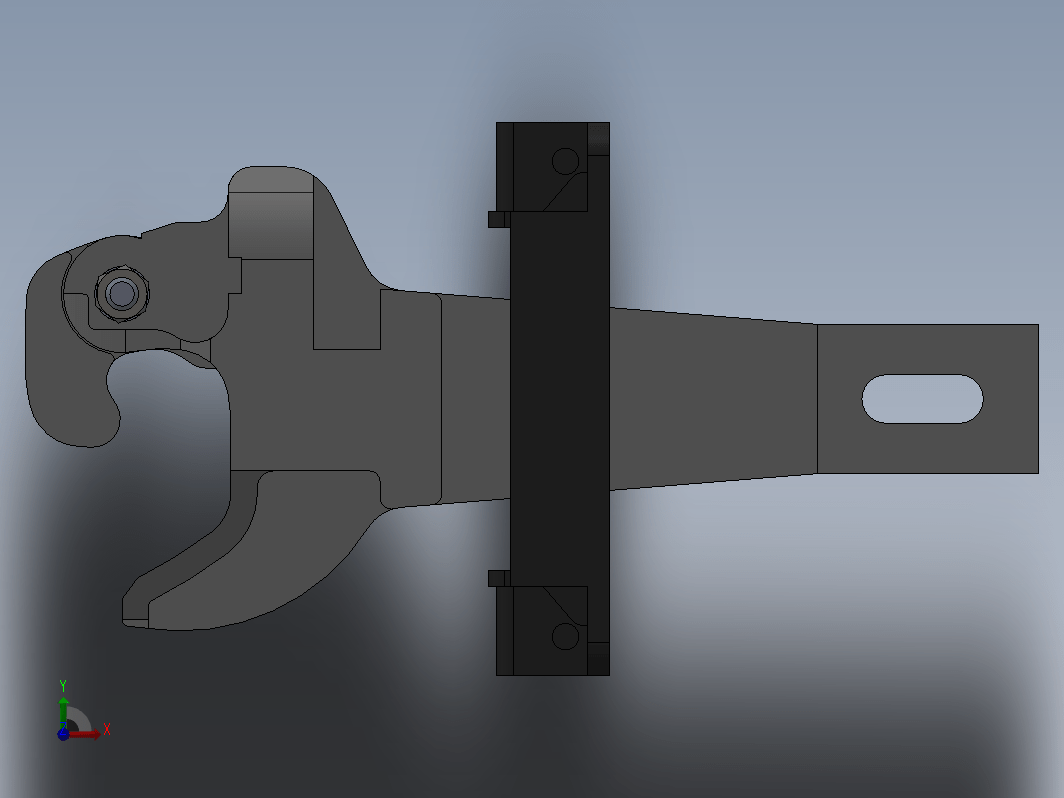 13号车钩模型