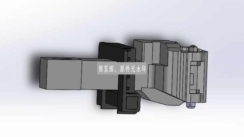 13号车钩模型