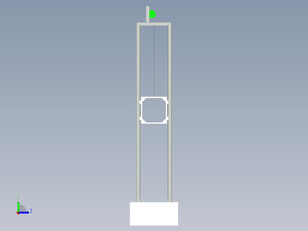 电梯 elevator-87 STP