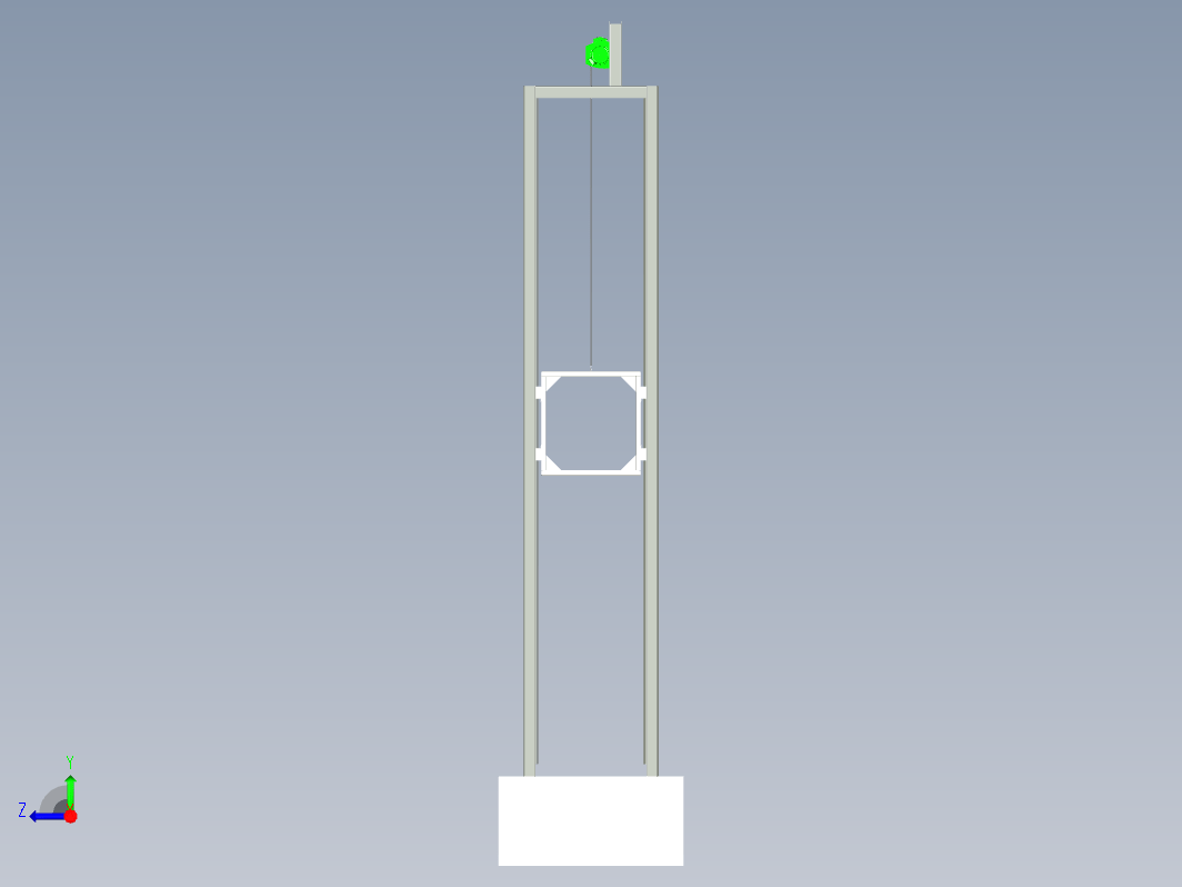 电梯 elevator-87 STP