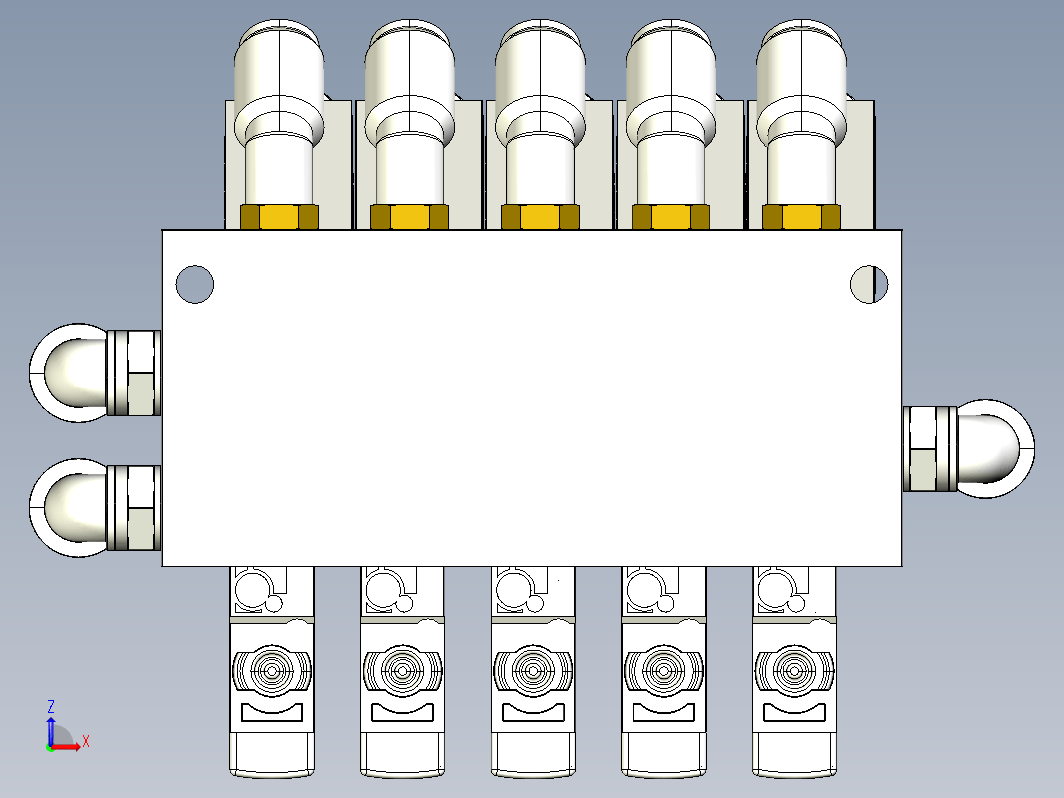 5口气动电磁阀