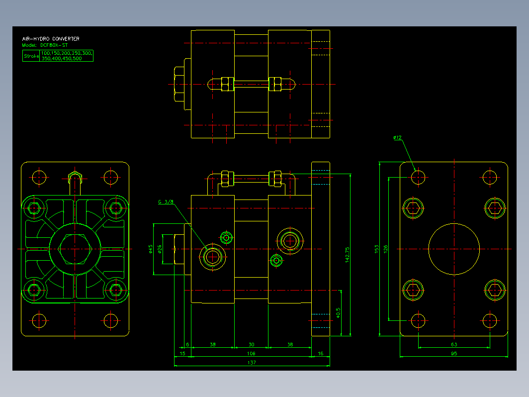 气缸 DC80-F