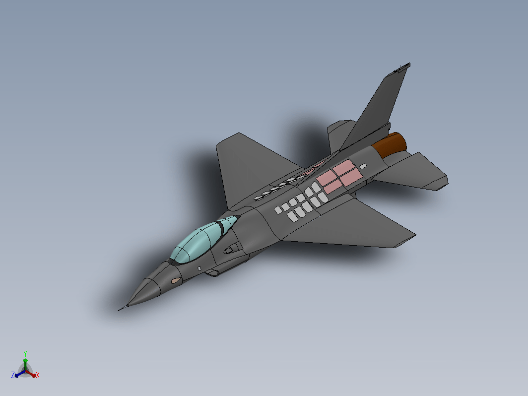 f-16c-战斗猎鹰