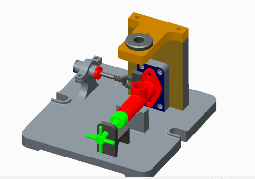 泵缸体加工工艺规程及钻孔夹具设计三维ProE5.0带参+CAD+说明书缩略图