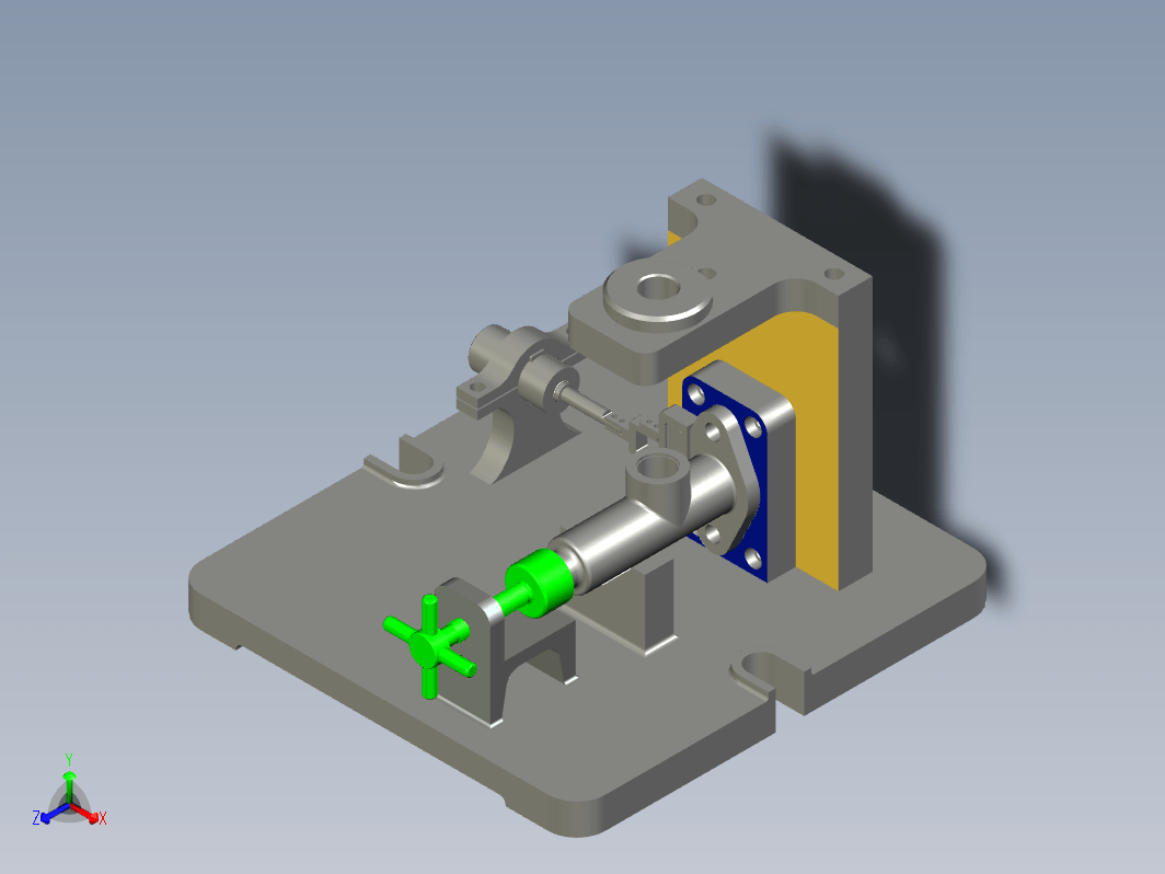 泵缸体加工工艺规程及钻孔夹具设计三维ProE5.0带参+CAD+说明书