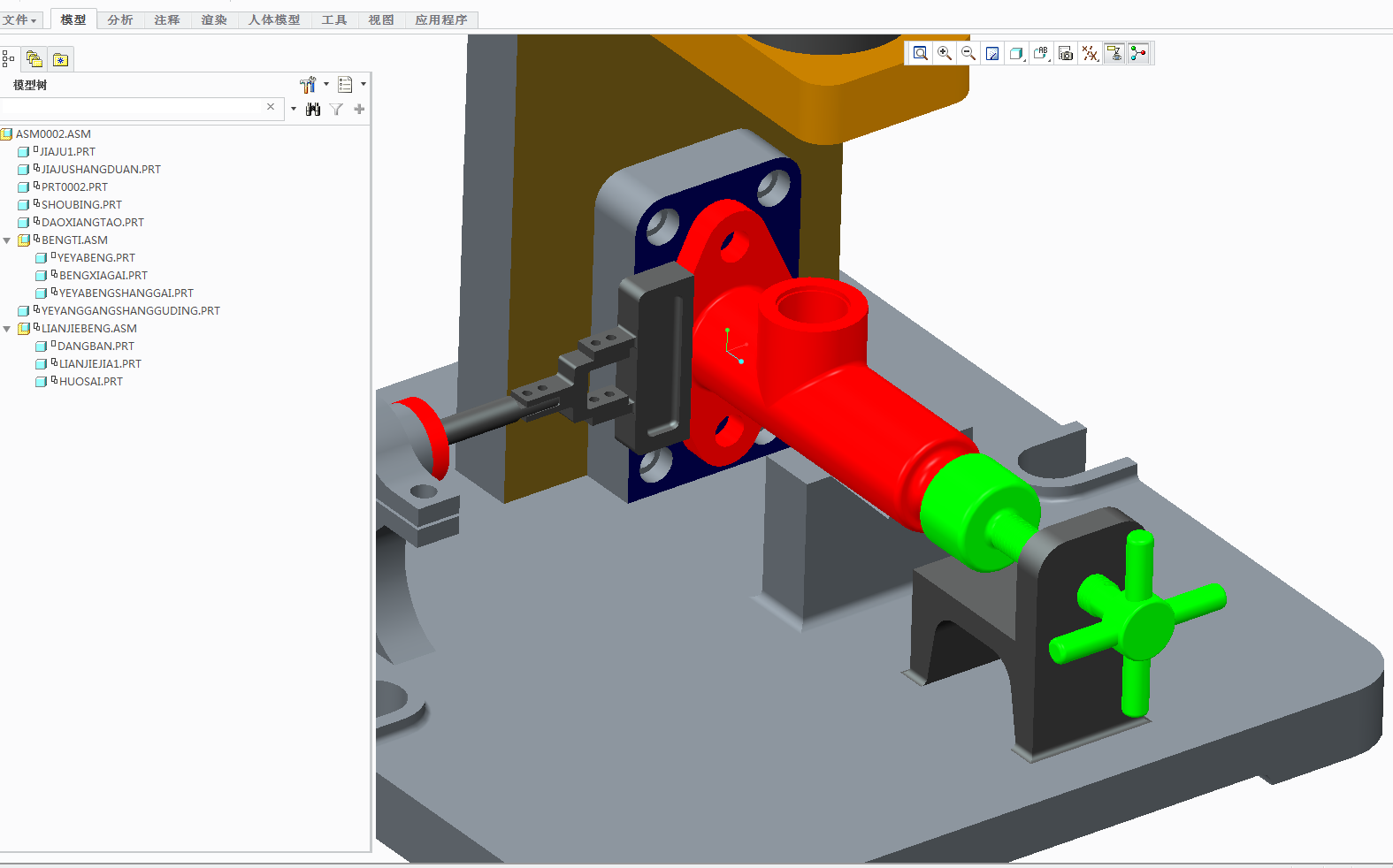 泵缸体加工工艺规程及钻孔夹具设计三维ProE5.0带参+CAD+说明书