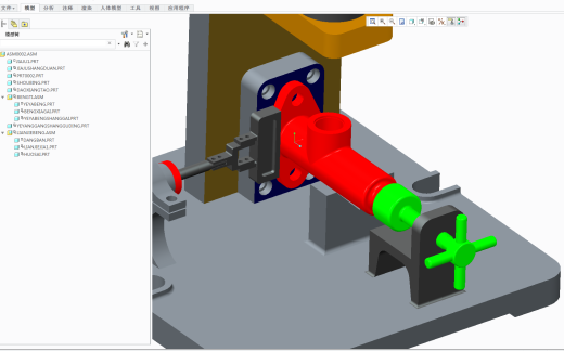 泵缸体加工工艺规程及钻孔夹具设计三维ProE5.0带参+CAD+说明书缩略图