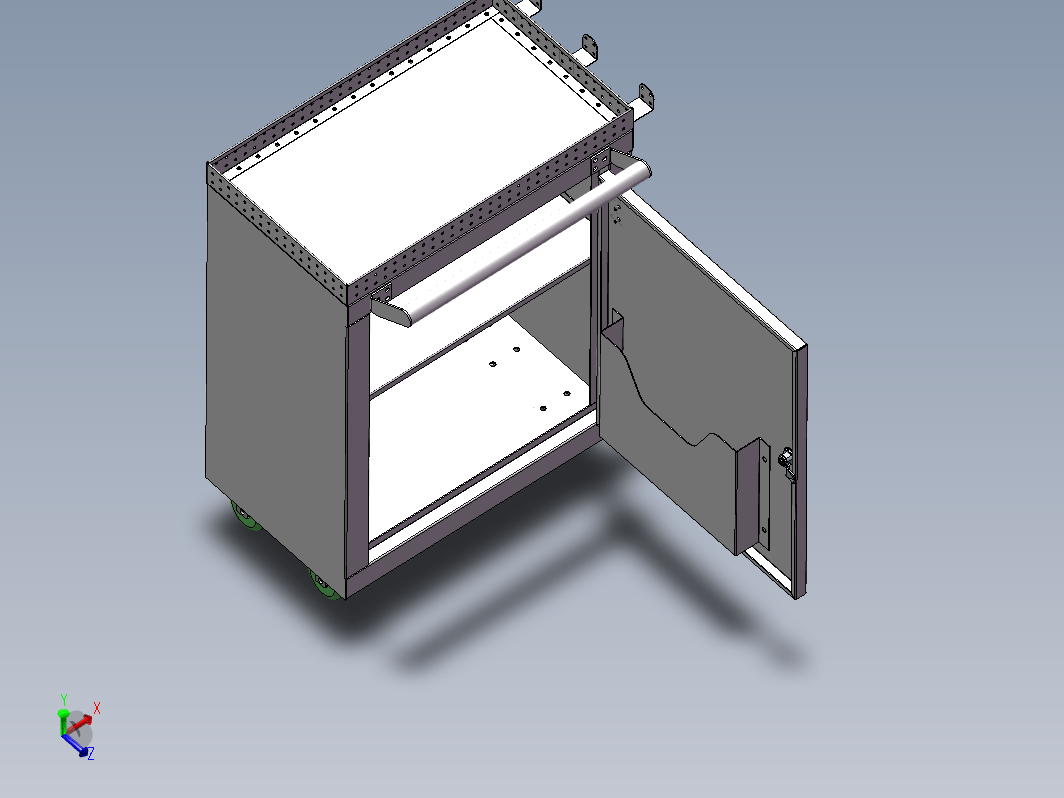 变压器质检用工具车