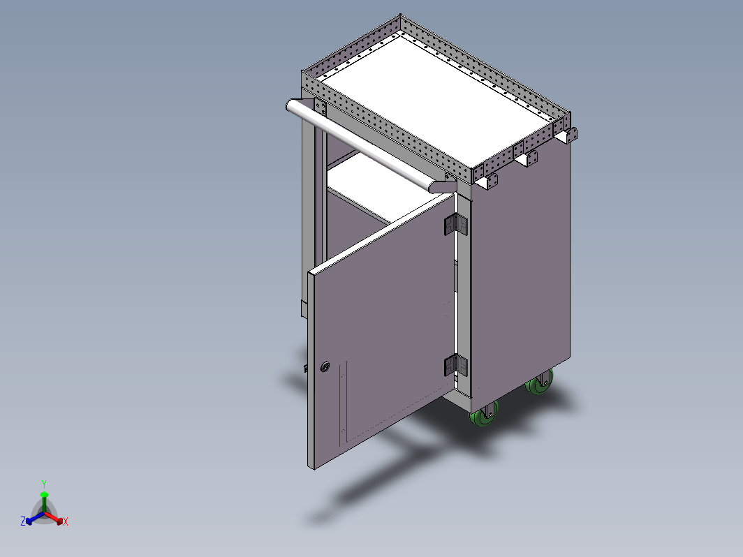 变压器质检用工具车