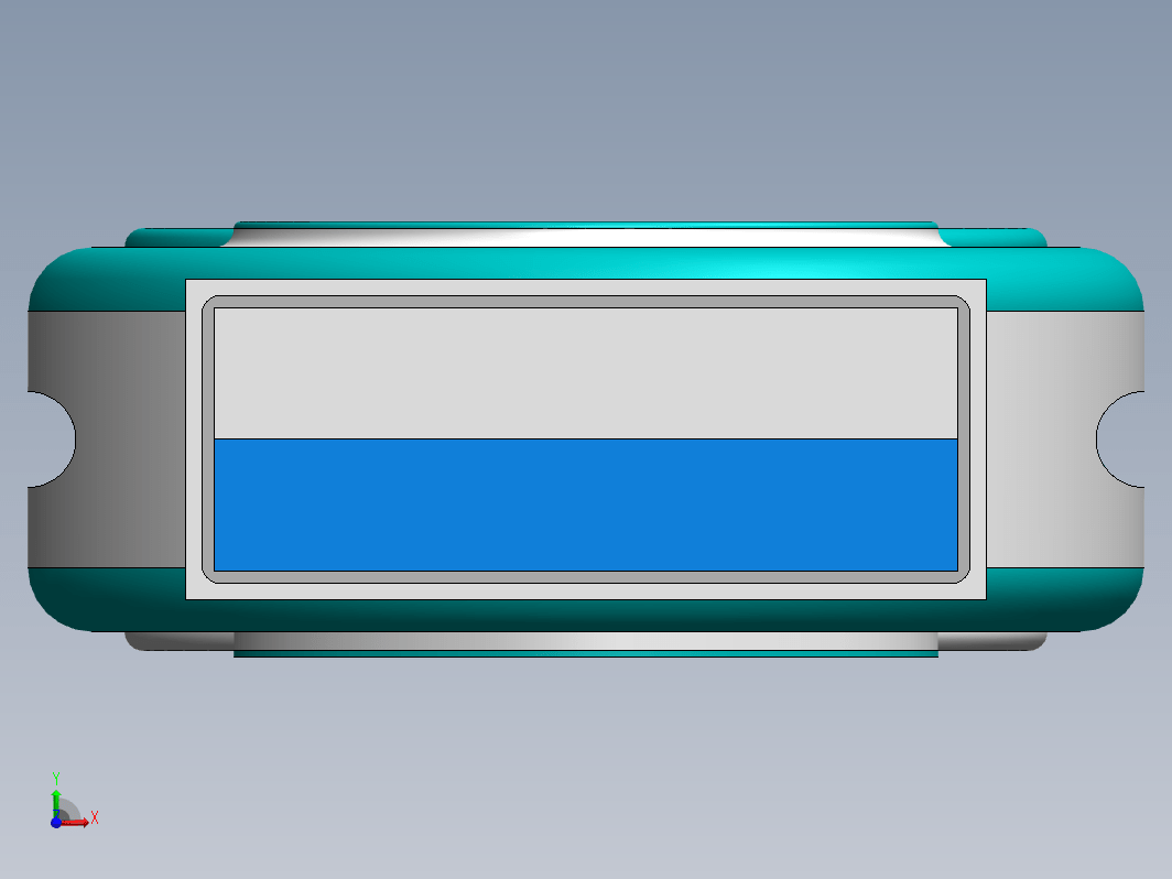 USB 3D 模型（通过 Keyshot 渲染）