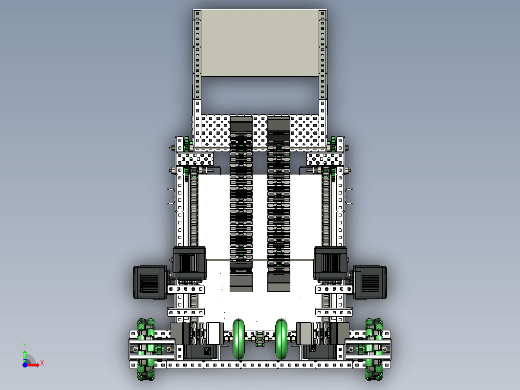 ef-10全向轮比赛机器人小车