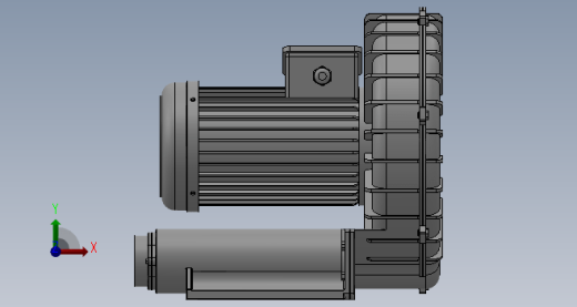 F0468-环形鼓风机3d模型图纸缩略图