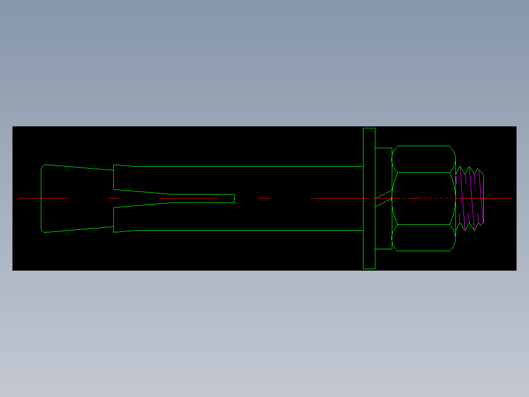 M16×110膨胀螺栓组件