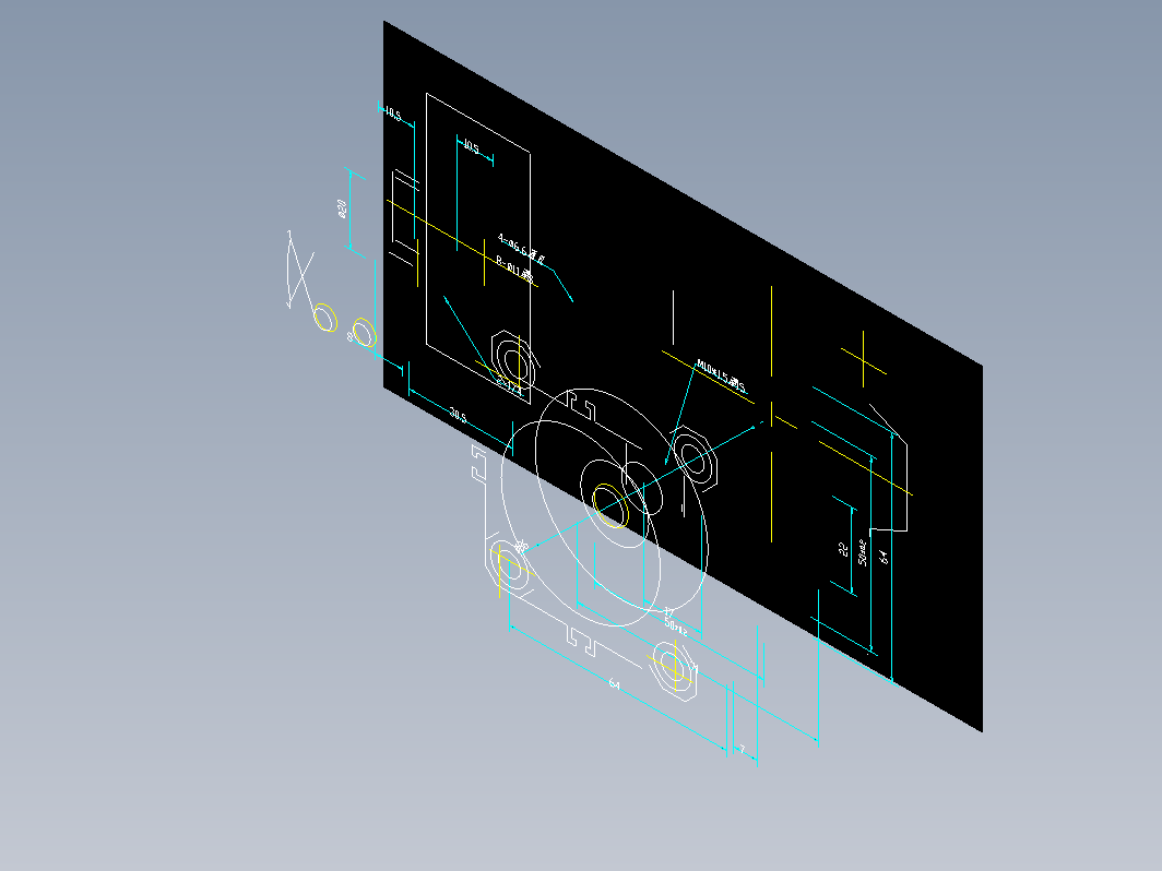 气缸 CQ2B50-D