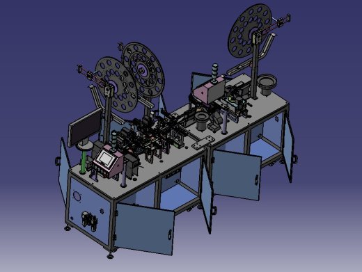 FPC-6PIN后锁式全自动机（自动装COVER焊片CCD检测）缩略图