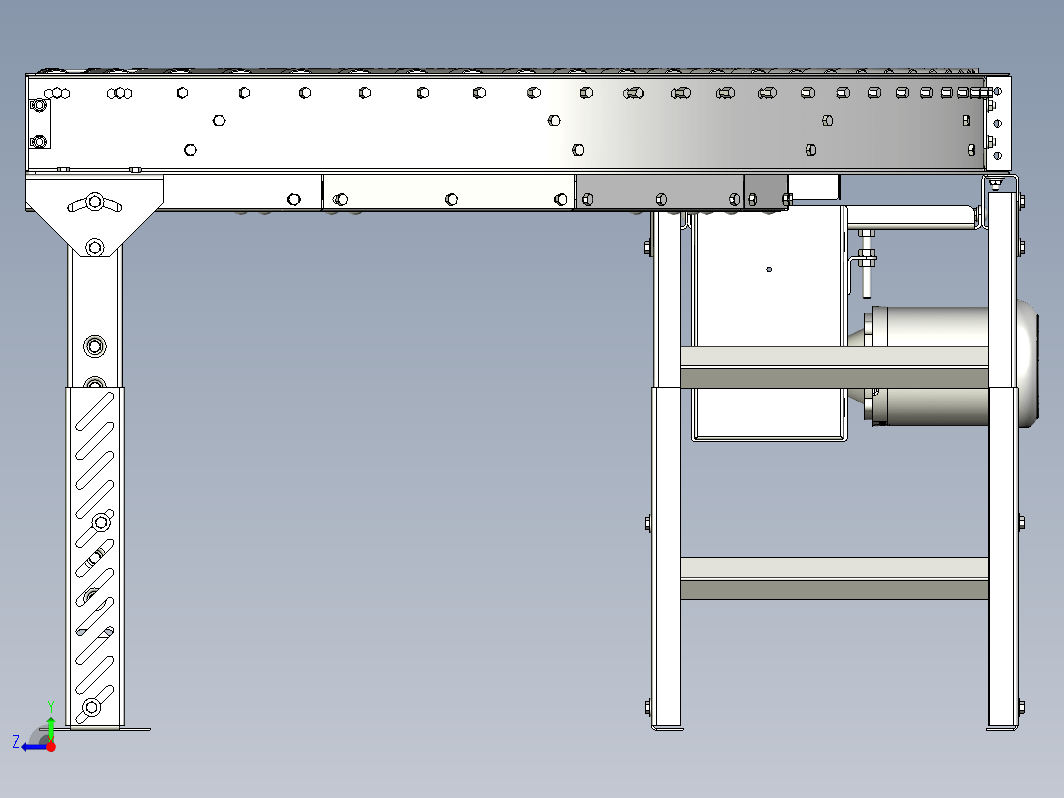 电动滚筒输送机（物料搬运） Motorized Roller Conveyor