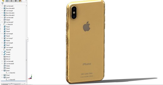 24K黄金版iPhone X缩略图