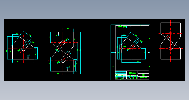 300升滚揉机CAD