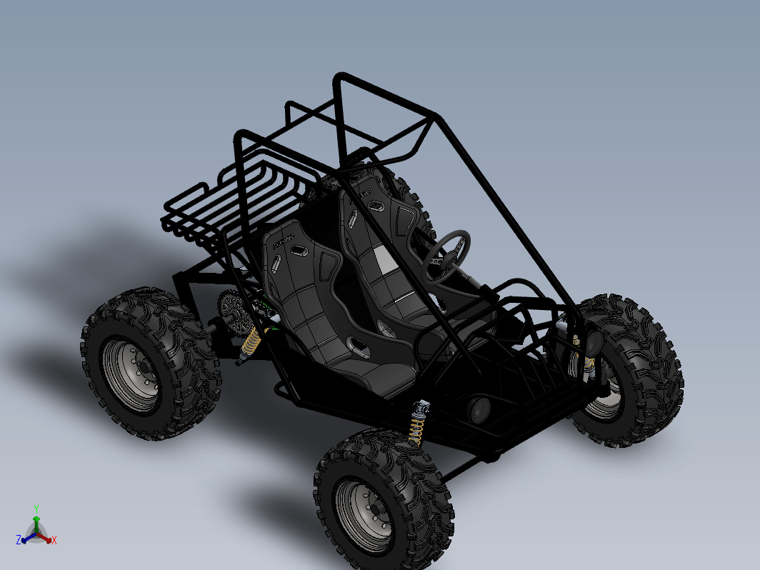 双座越野车框架 Off Road Gokart